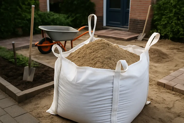 Toepassingen van BIG bag zand