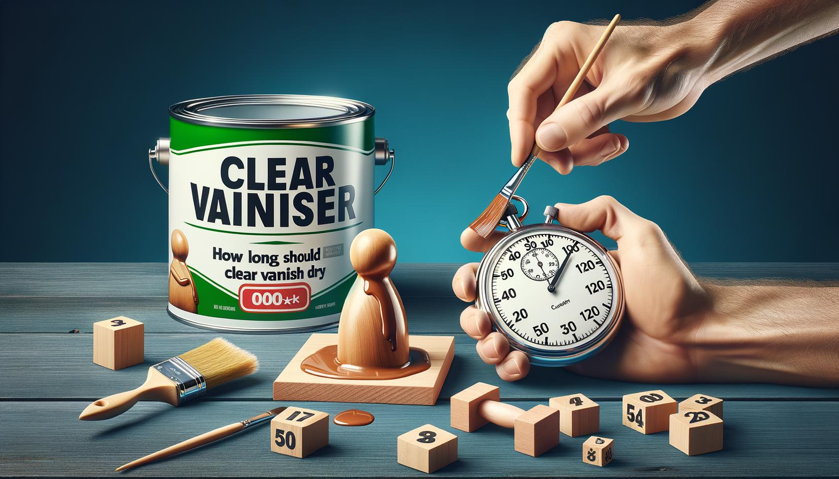 hoe lang moet blanke lak drogen