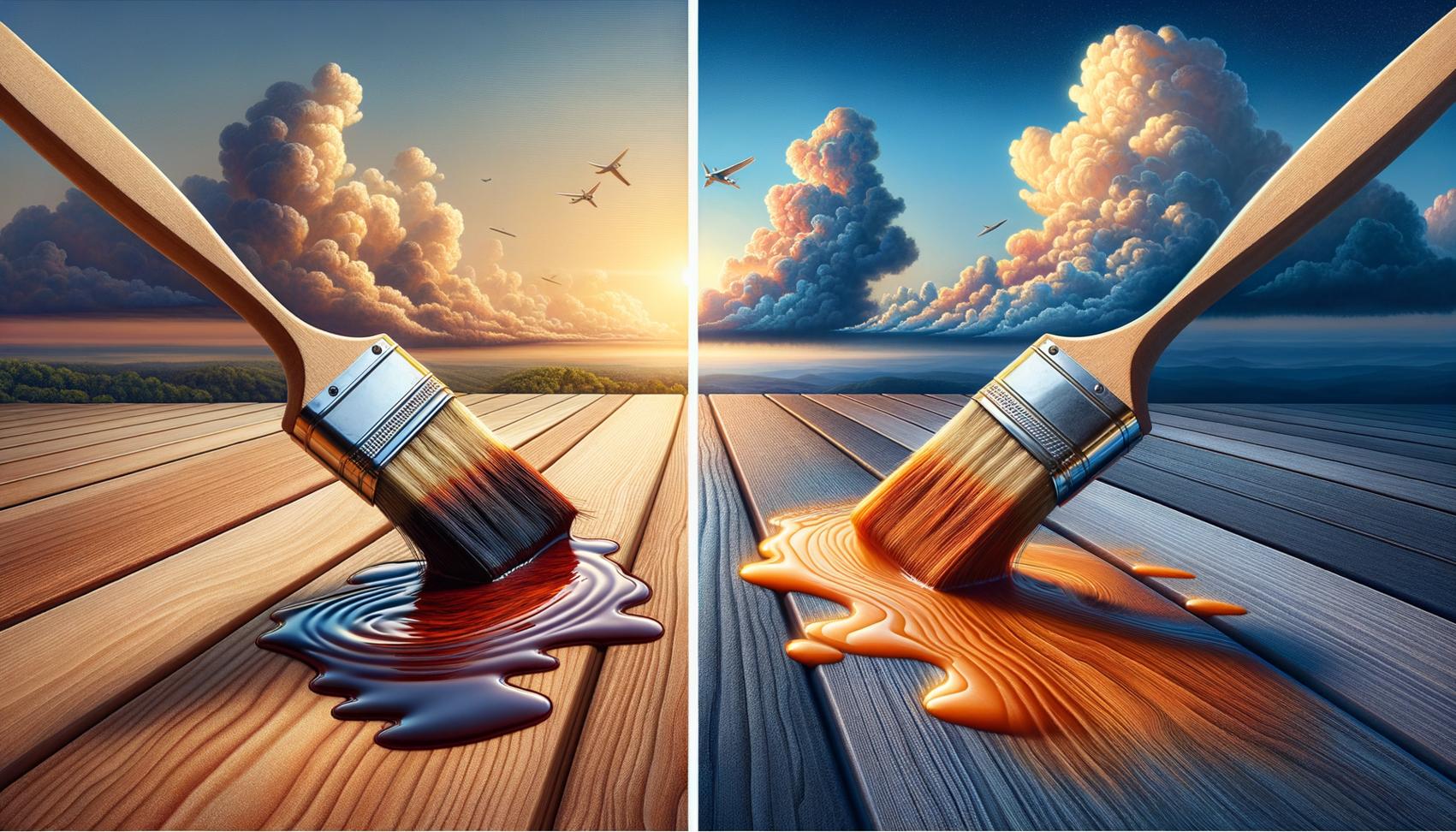 wat is het verschil tussen lak en beits